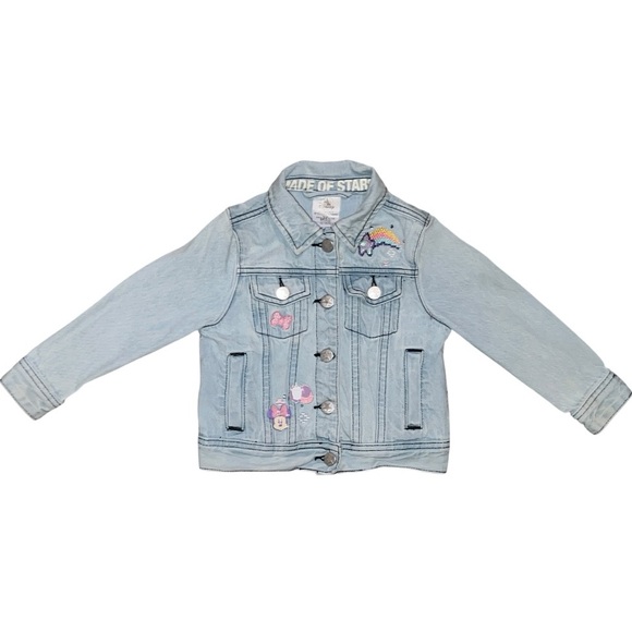 Disney Store Minnie Mouse Mystical Denim Jacket- Size 3 - Picture 7 of 12